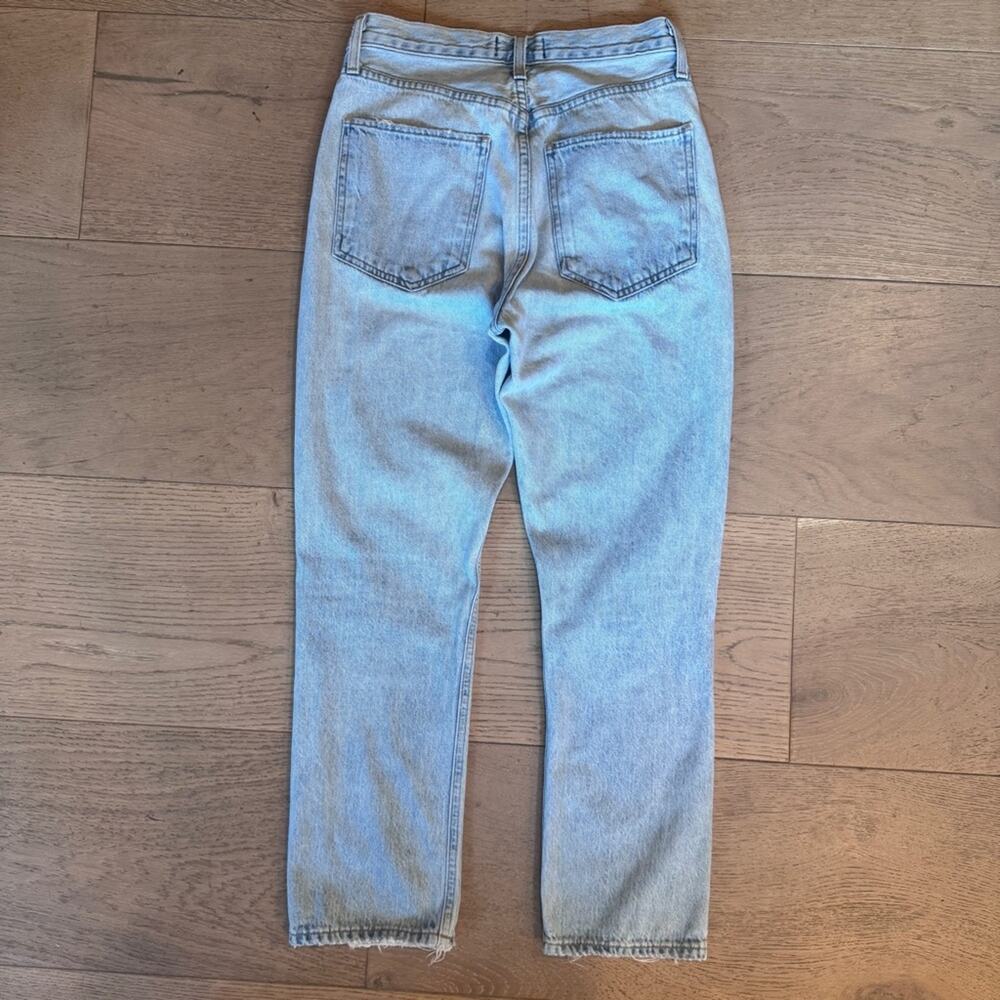 Agolde Riley High Rise Cropped Jeans Size 25 - Picture 16 of 16